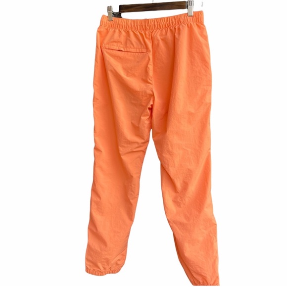 Petals and Peacock Orange Butterflies Crinkle Track/Skate Snap Button Pants S - Picture 6 of 16